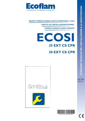 Manuale installatore - Elco Ecoflam