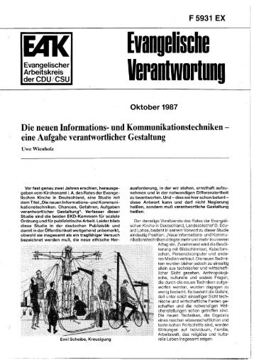 download PDF, 2486 Kb - Evangelischer Arbeitskreis der CDU/CSU