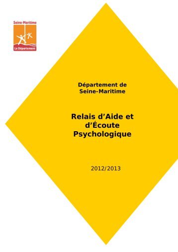 Relais d'Aide et d'Ãcoute Psychologique - DÃ©partement de Seine ...