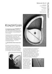 Konzertleier.pdf - Bernhard Deutz Klangwerkstatt