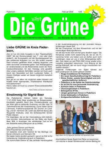 Liebe GRÜNE im Kreis Pader - Die Grünen in Kreis und Stadt ...