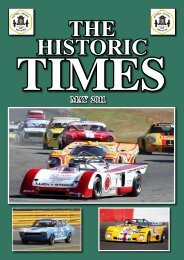MAY 2011 - Historic Racing South Africa