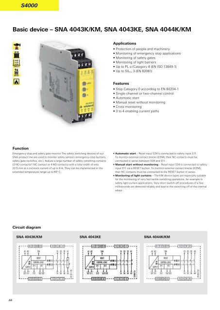 safety - Catalogue (0860.1) - Wieland Electric