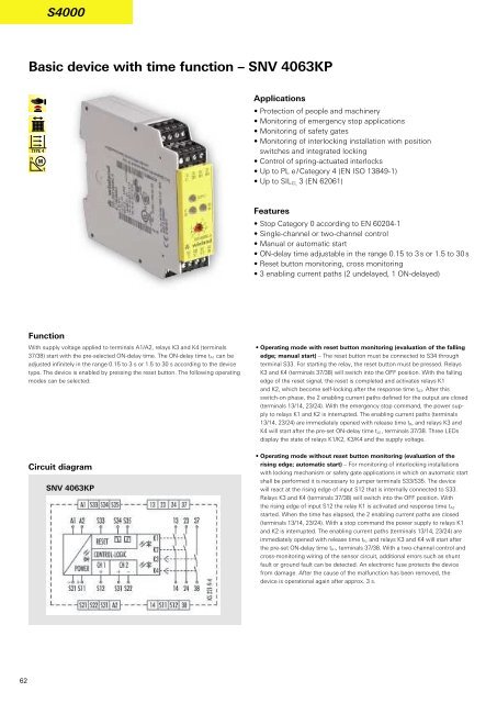 safety - Catalogue (0860.1) - Wieland Electric