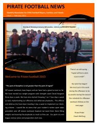 Football Newsletter Feb 2013 - Santa Ynez Valley Union High School