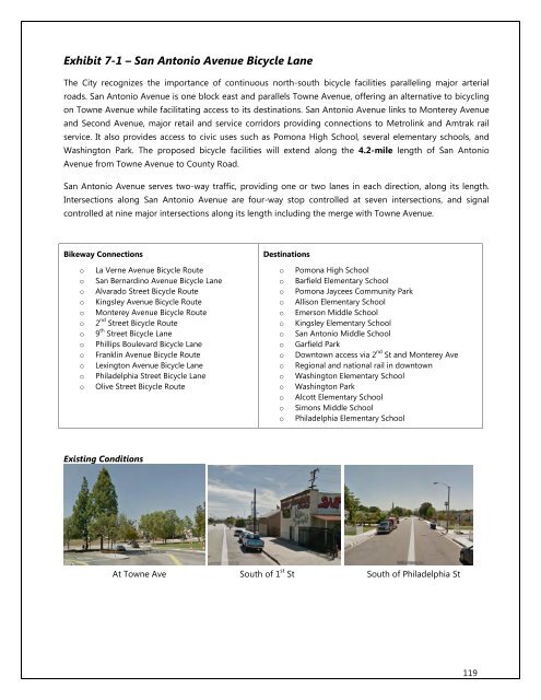 Active Transportation Plan - City of Pomona