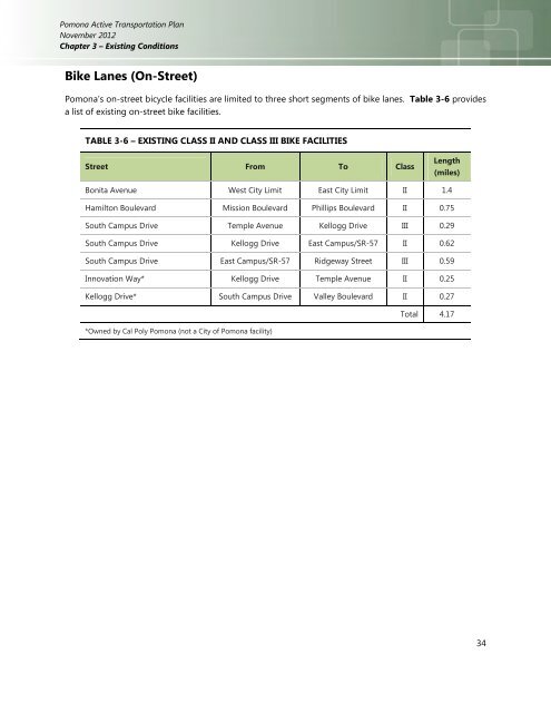 Active Transportation Plan - City of Pomona