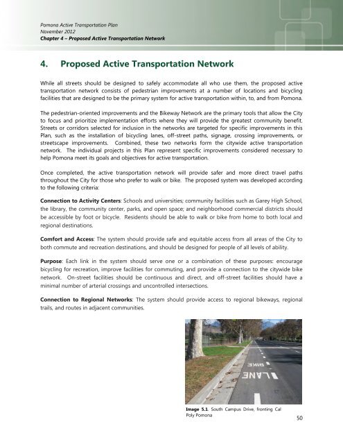 Active Transportation Plan - City of Pomona