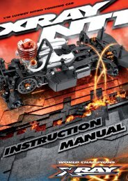 XRAY NT1 Instruction Manual