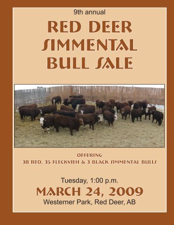 Red Deer catalog.indd - Transcon Livestock Corporation