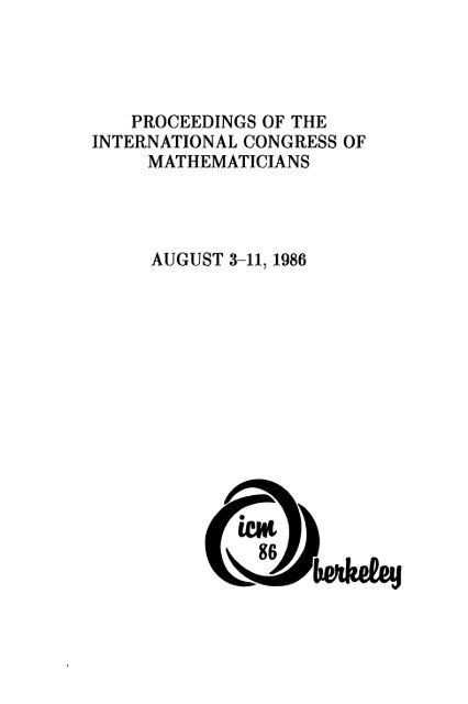 Fa Tmeij International Mathematical Union