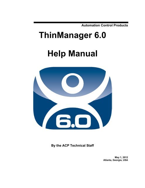 TM 6.0 Manual in *.PDF format - ThinManager