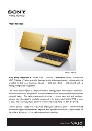 VAIO Personal Computer - E Series 14