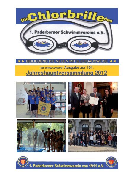 Chlorbrille 2012 - 1. Paderborner Schwimmverein