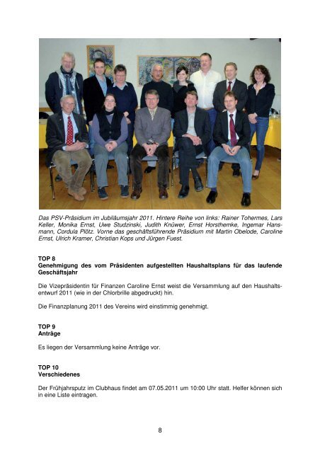 Chlorbrille 2012 - 1. Paderborner Schwimmverein