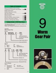 Worm Gear Pair