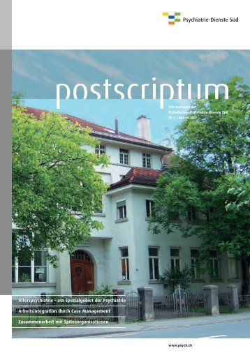 PDF Download - Psychiatrie-Dienste SÃ¼d