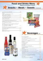 Food and Drinks Menu Snacks â€¢ Meals â€¢ Sweets å°é£Ÿ é¤é£Ÿ ... - Jetstar