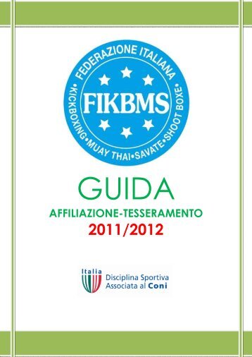 AFFILIAZIONE-TESSERAMENTO - Fikb