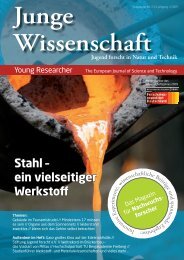 Stahl â ein vielseitiger Werksto - Junge Wissenschaft