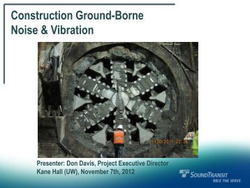 Construction vibration predictions