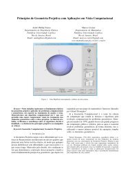 PrincÃ­pios de Geometria Projetiva com AplicaÃ§Ãµes em ... - PUC-Rio
