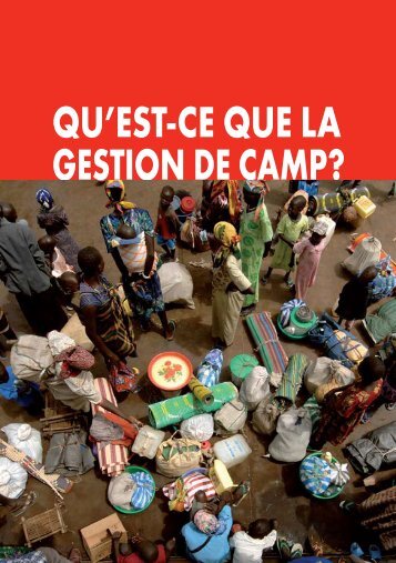 Chapitre 1 Qu'est-ce que la gestion de camp?