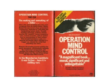 Operation Mind Control by Walter Bowart - We