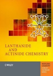 Lanthanide and Actinide Chemistry - Home