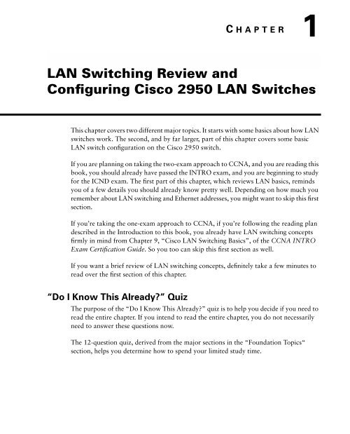 configure a cisco 2950 switch