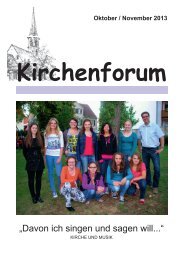 Kirchenforum - Evangelische Kirchengemeinde Eschenau