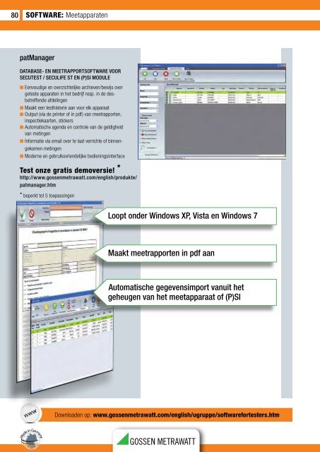 Gossen-Metrawatt - GMC-Instruments