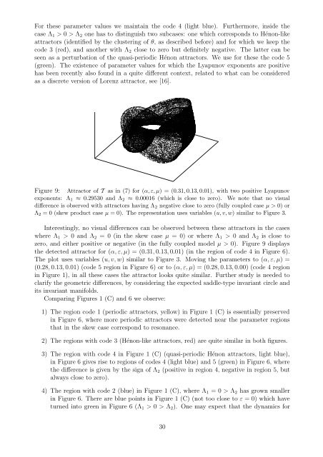 Chaos and quasi-periodicity in diffeomorphisms of the solid torus