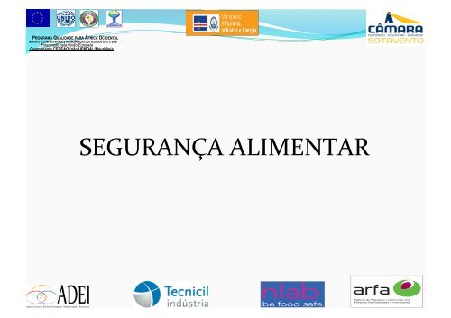 SEGURANÃA ALIMENTAR