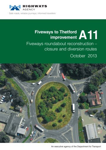 Fiveways to Thetford improvement - Highways Agency