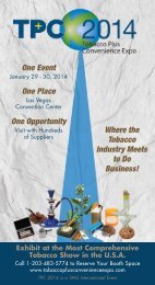 One Event - Tobacco Plus Expo