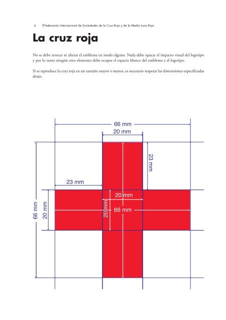 Cruz roja, media luna roja, cristal rojo Ã¢Â€Â“ Pautas para el diseÃƒÂ±o