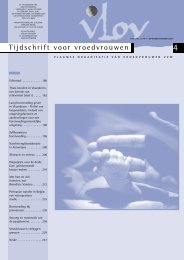 Tijdschrift voor vroedvrouwen - Enzu - Vlaamse Organisatie van ...