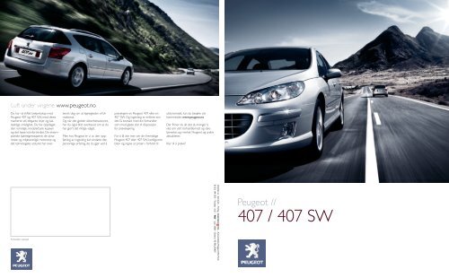 PE0057_407-407SW Brochure - Peugeot