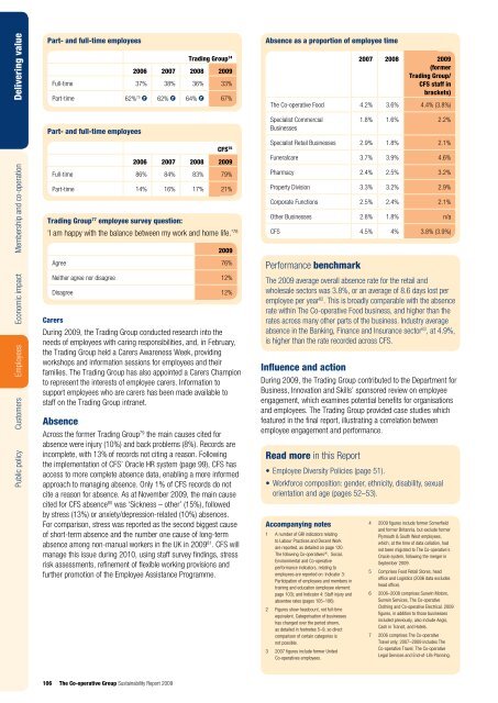 Sustainability Report 2009 - The Co-operative