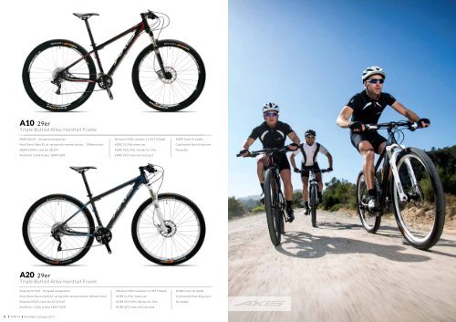 Axis Bikes Catalogue 2013