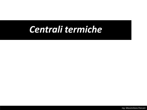 TAeD - Impianti di Climatizzazione - Lezione del 30 aprile 2013