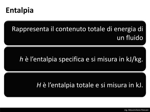 TAeD - Impianti di Climatizzazione - Lezione del 30 aprile 2013