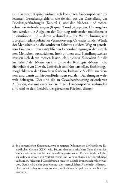 "Aus Gottes Frieden leben â fÃ¼r gerechten Frieden sorgen" als pdf