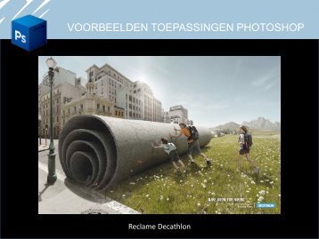 VOORBEELDEN TOEPASSINGEN PHOTOSHOP - SNT WESP