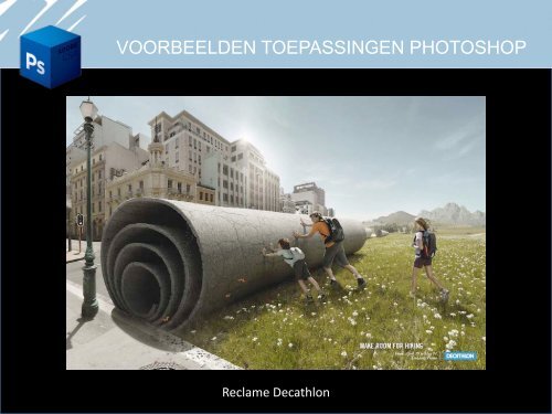 VOORBEELDEN TOEPASSINGEN PHOTOSHOP - SNT WESP