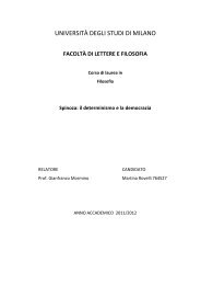 Spinoza: il determinismo e la democrazia - noein.net