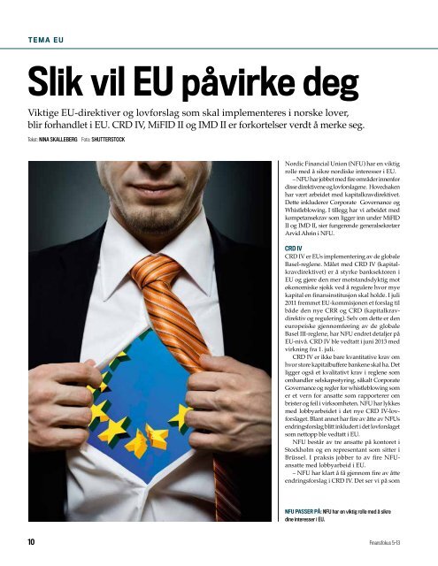 Last ned Finansfokus 05/13 som PDF - Finansforbundet