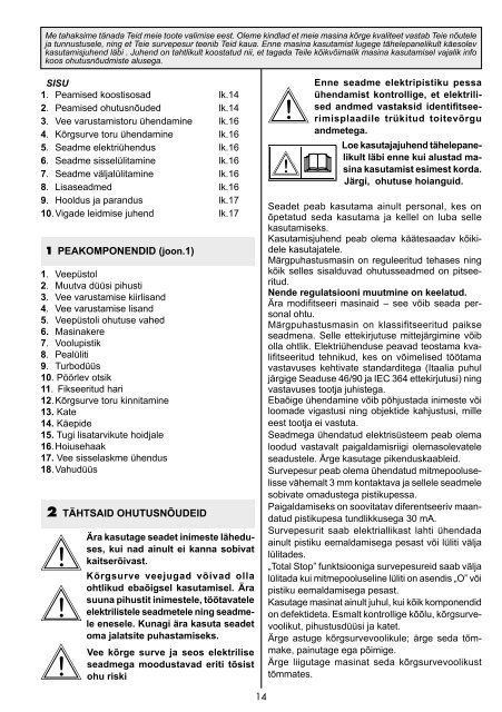 моечный аппарат высокого давления холодного типа - CLEN