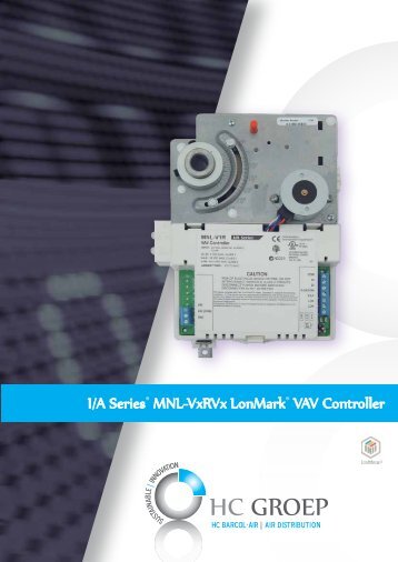 I/A SeriesÂ® MNL-VxRVx LonMarkÂ® VAV Controller